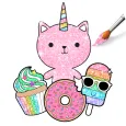 Kawaii Game Coloring Book