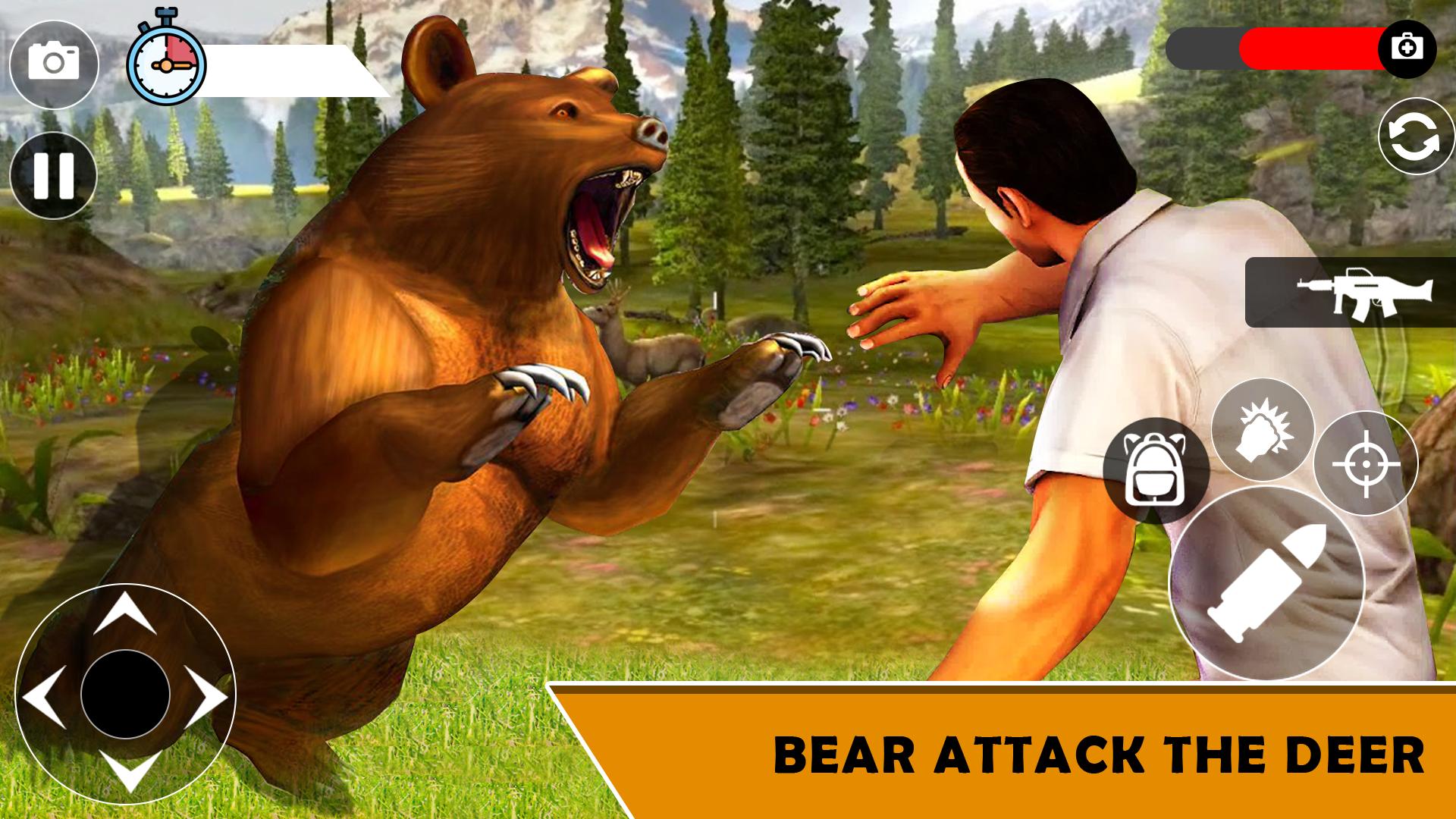 Download Wild Bear Attack Simulator 3D android on PC