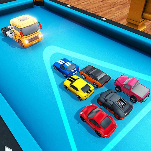 Billiard Car Pool Stunts