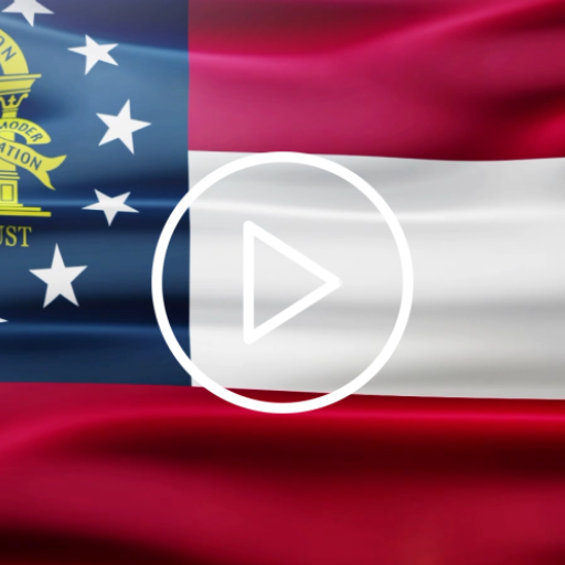 Georgia Flag Live Wallpaper