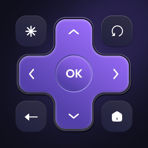 Remote for Roku TV - Smart TV