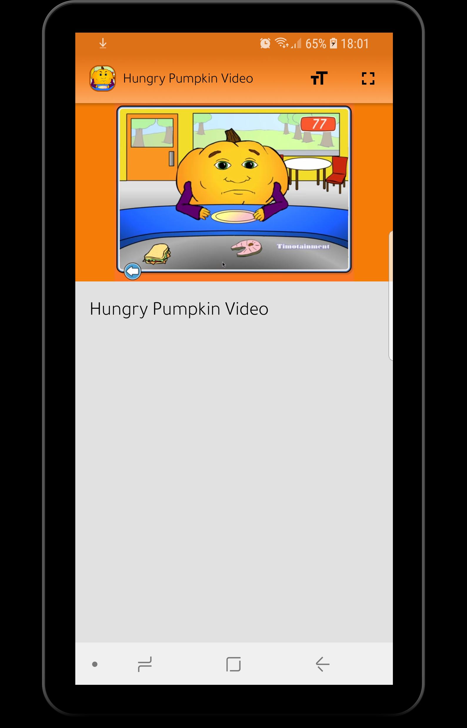 Скачать Hungry Pumpkin video - without internet на ПК | Официальный  представитель GameLoop