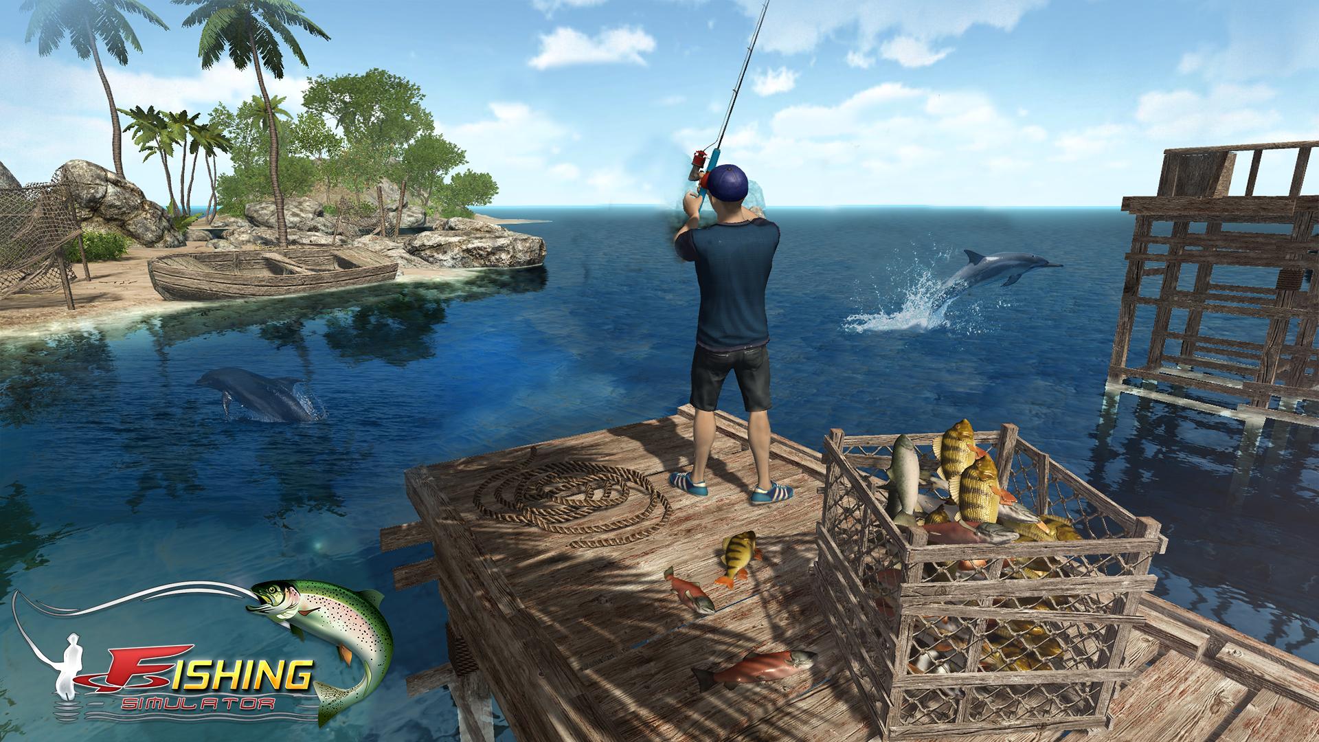 Скачать Reel Fishing Simulator 3D Game на ПК | Официальный представитель  GameLoop