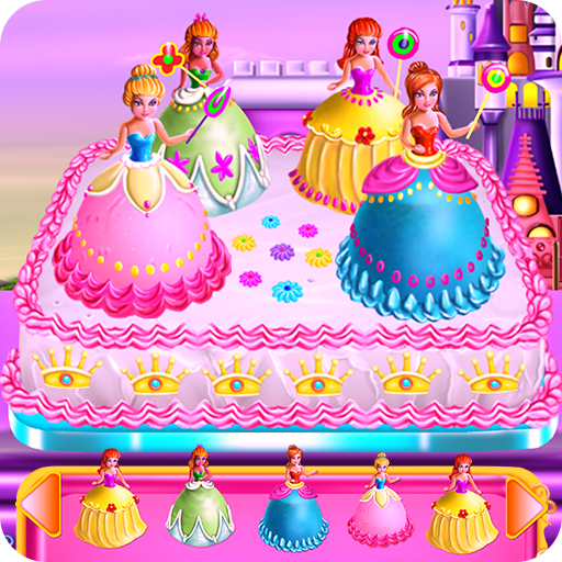 Princesses Cake Cooking