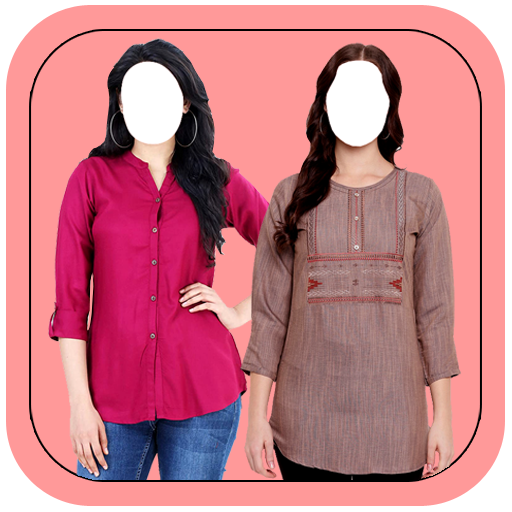 Women Short Kurti Tops Photos