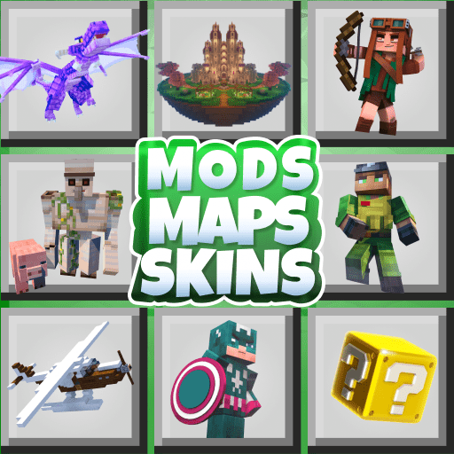 Mods Maps Skins for Minecraft