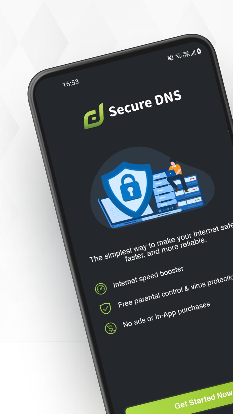 Скачать DNS Changer: Fast & Secure DNS на ПК | Официальный представитель  GameLoop