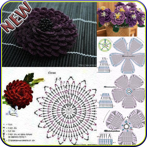 Crochet Flower Pattern Ideas