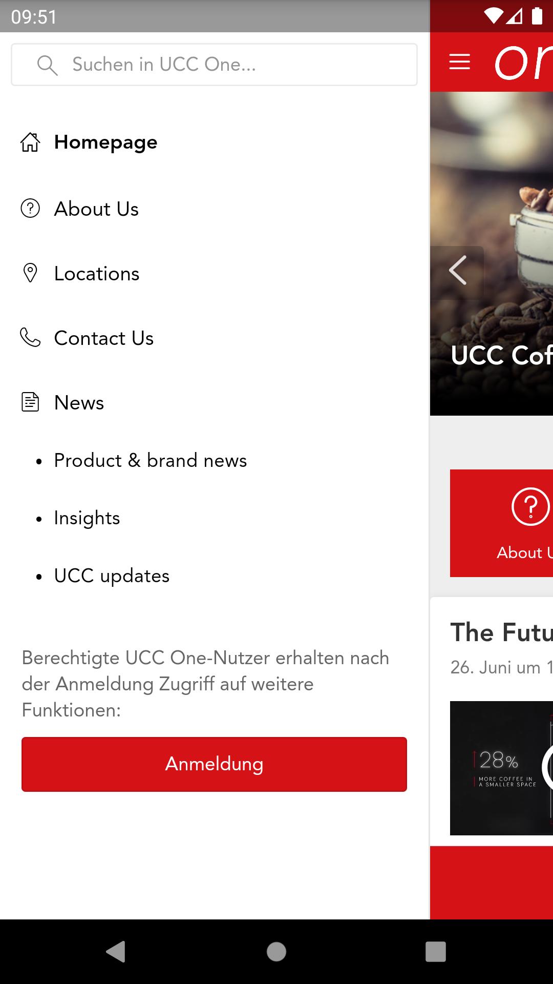Download UCC One android on PC