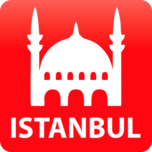 Istanbul Travel Map Guide with