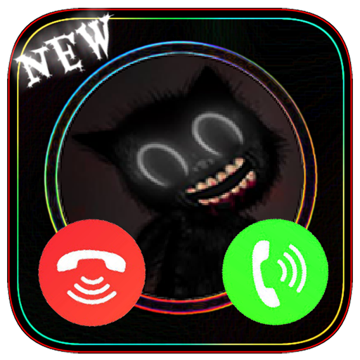 Call, Chat Cartoon Cat Horror 
