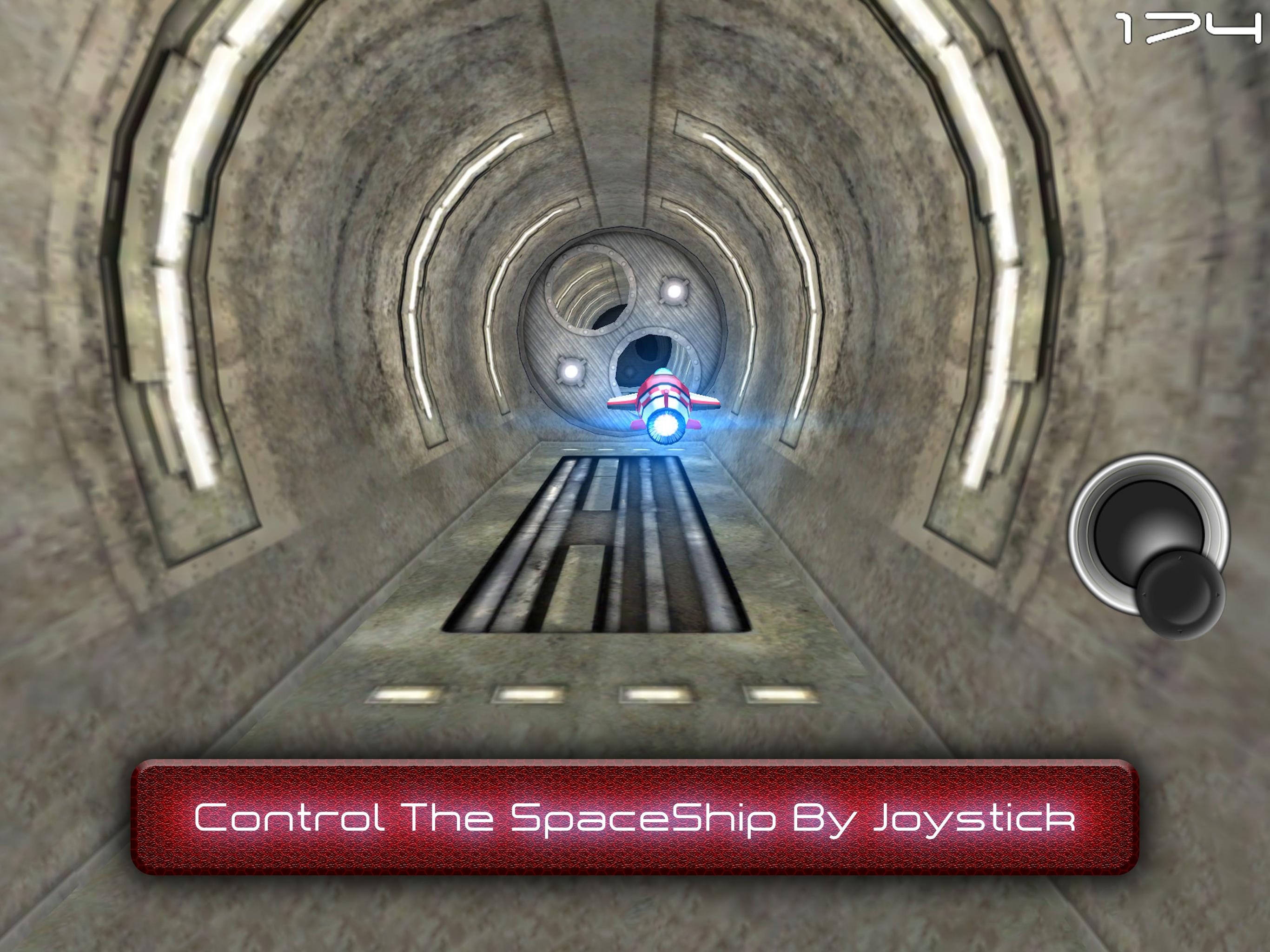 Download Tunnel Trouble 3D - Space Jet android on PC