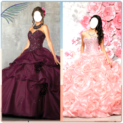 Princess Fashion Dress Montage