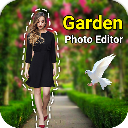 Garden Photo Frames Editor