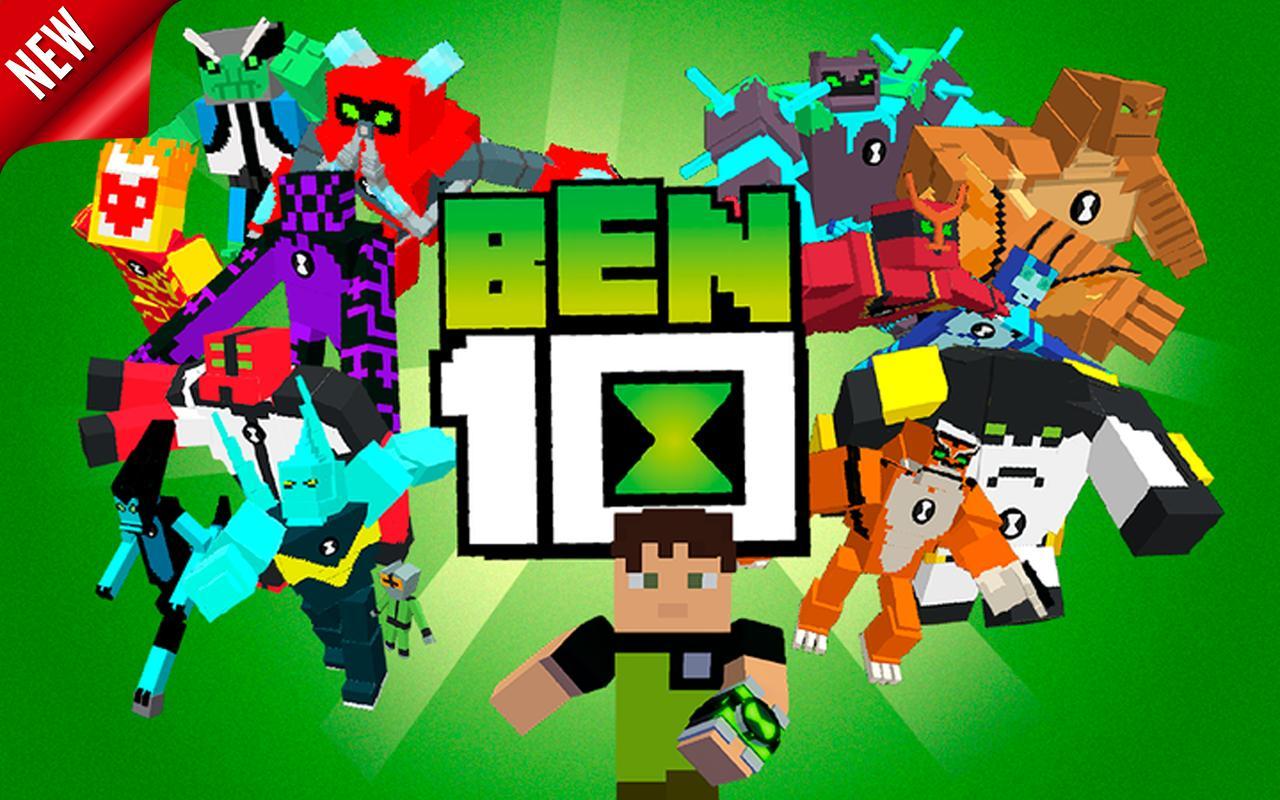 Download Ben 10 Mod V.5 for Minecraft android on PC