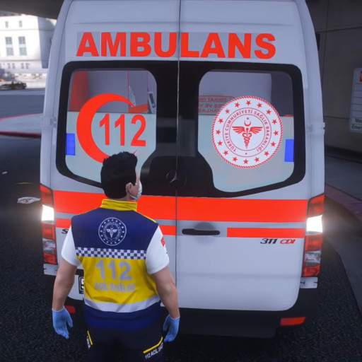 Ambulans Sürücüsü Şehir Görev