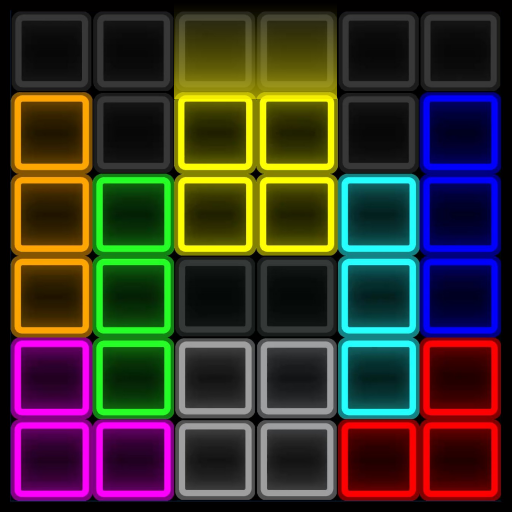 Glow Block Puzzle Game