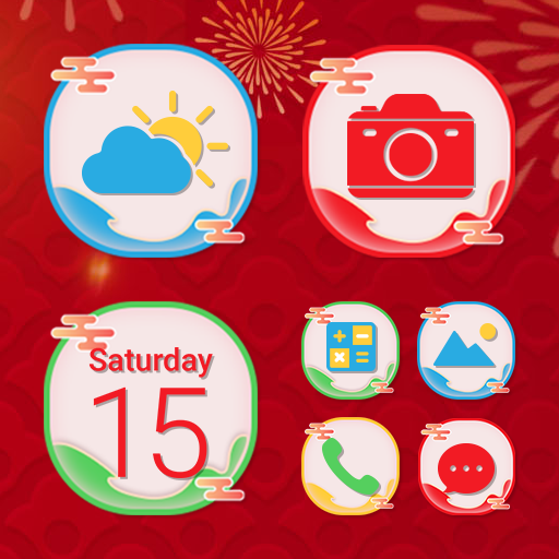 Wow Spring Festival Icon Pack