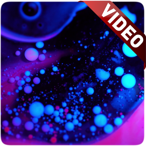 Neon Ink Video Live Wallpaper