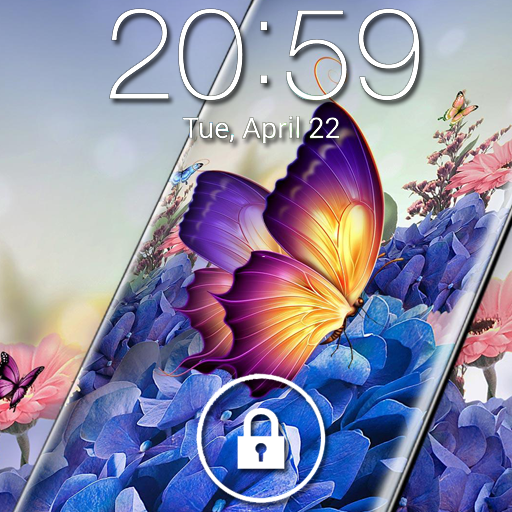 Butterfly Lock Screen