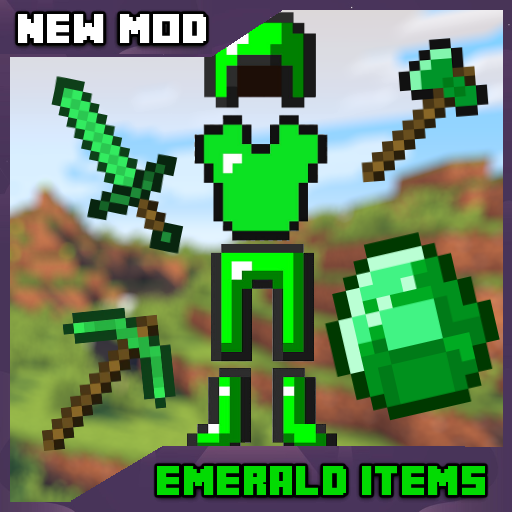 Mod Emerald Items + Map for PE