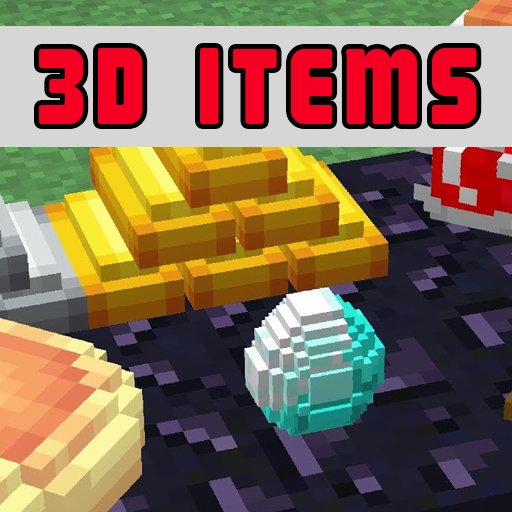 3D Items Mod For Minecraft