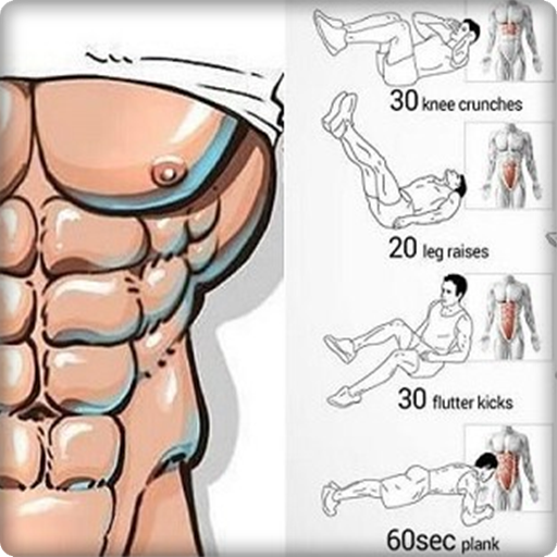 treinamento muscular abdominal