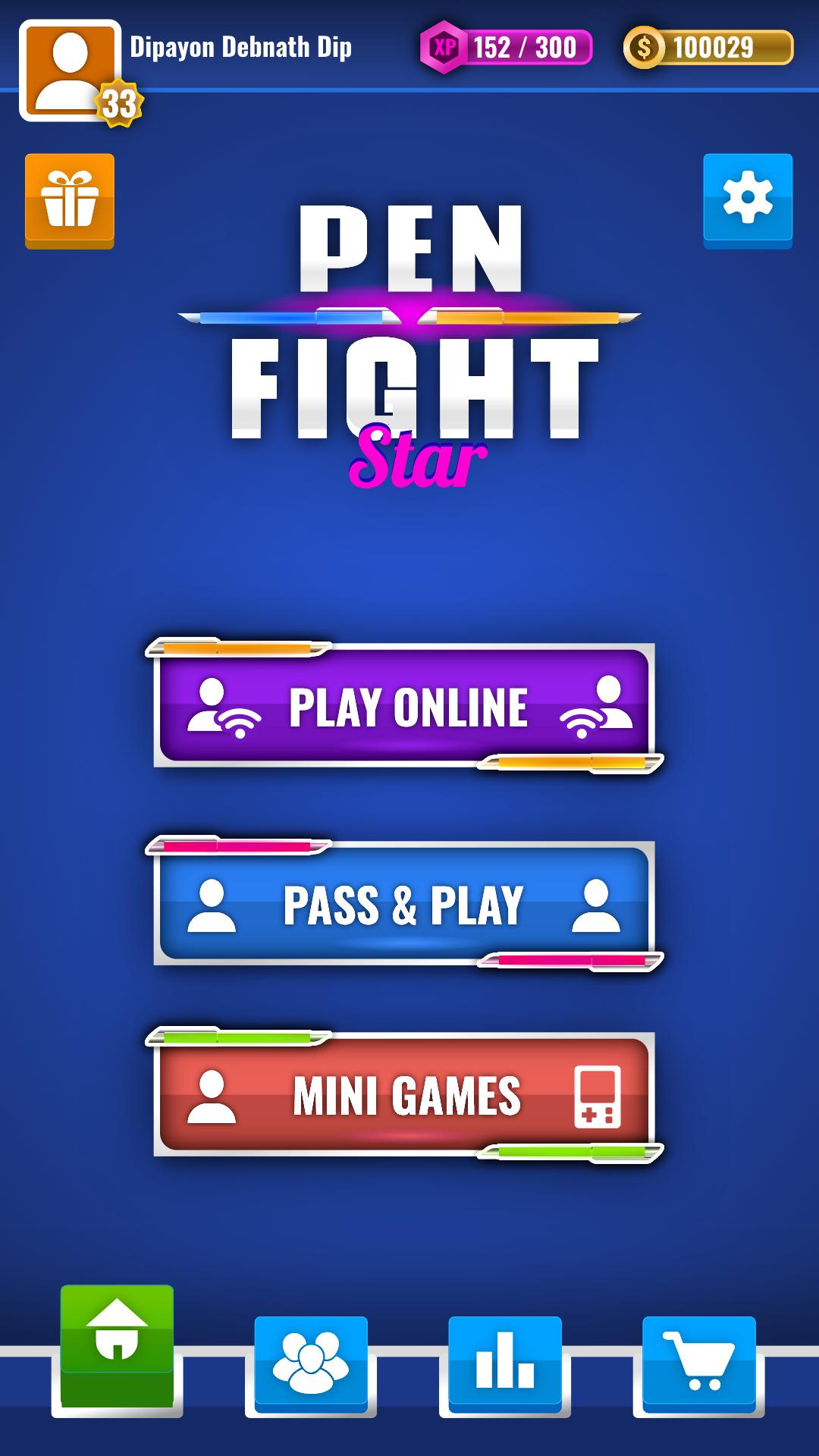 Download Pen Fight HD- Online Multiplay android on PC