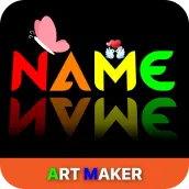 Text Art Shadow Name Art Maker