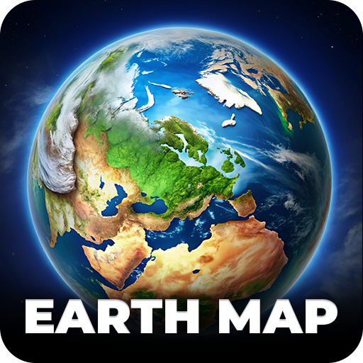 Earth Map Satellite View 3D