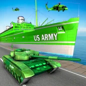 US Army Truck Cargo Transport