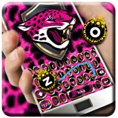 Cartoon Cheetah Keyboard Theme
