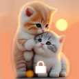 Kitty Kedi Pin Kilit Ekranı