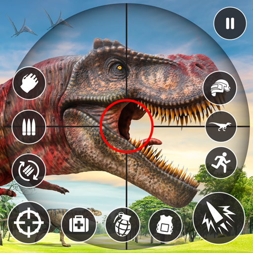 Dinosaurus Perburuan Simulasi