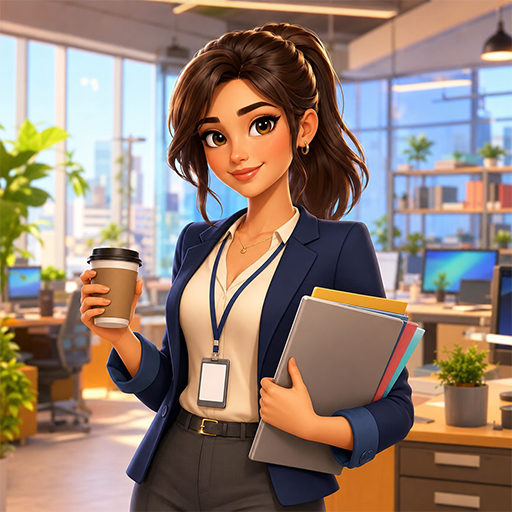 Office Girl Simulator Game 3D