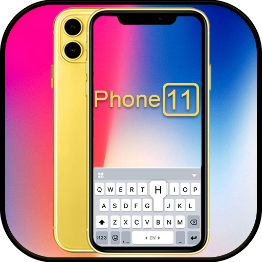 最新版、クールな Phone11 のテーマキーボード