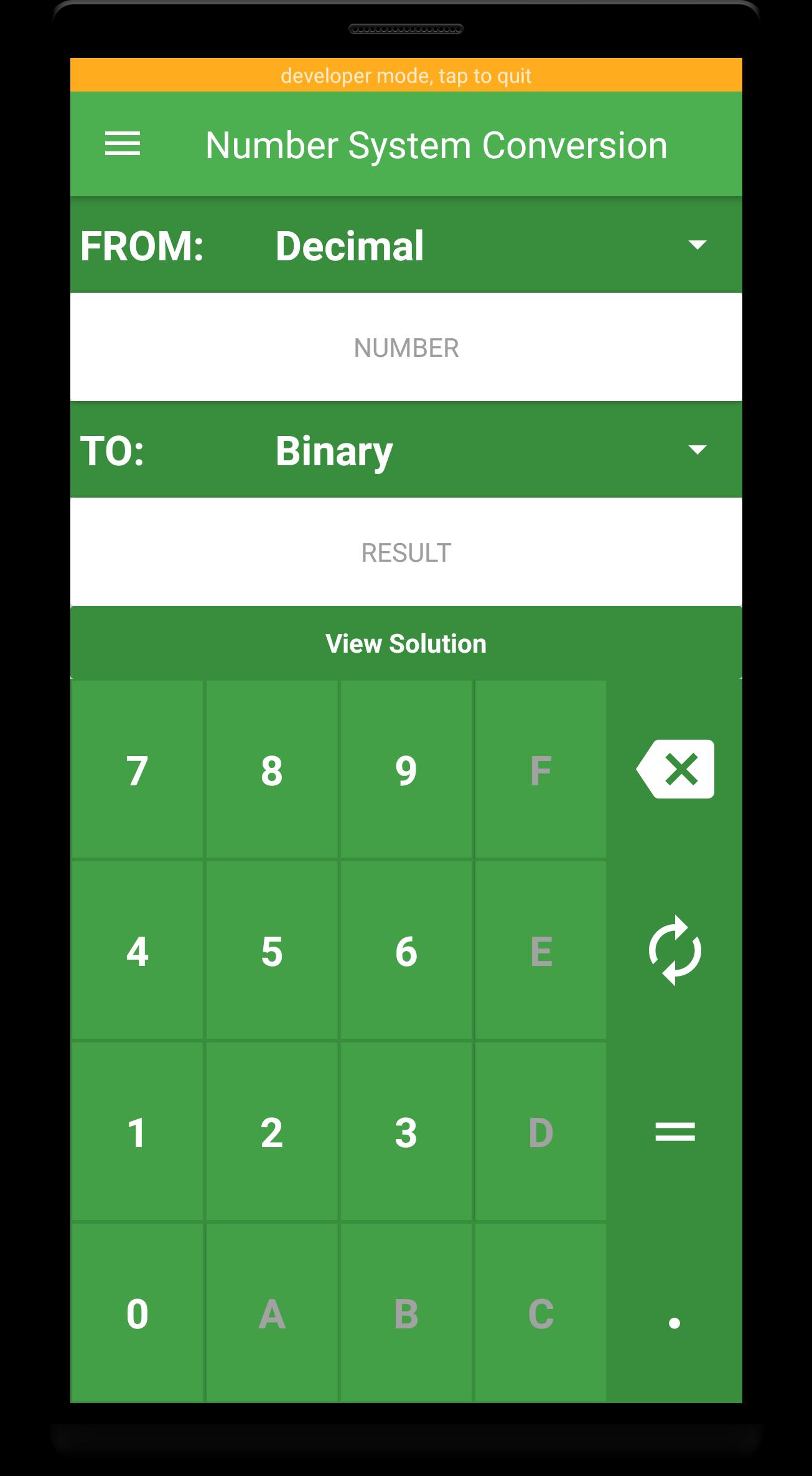 Numeral System Converter