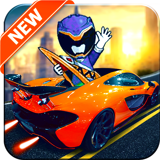 Super Rangers Car Racing