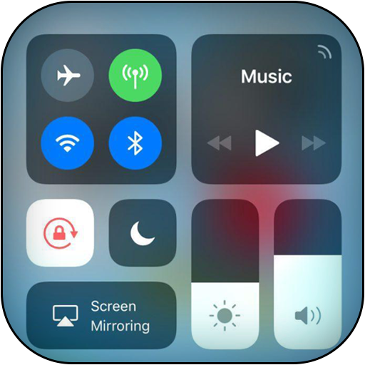 Control Center IOS 15 - Contro