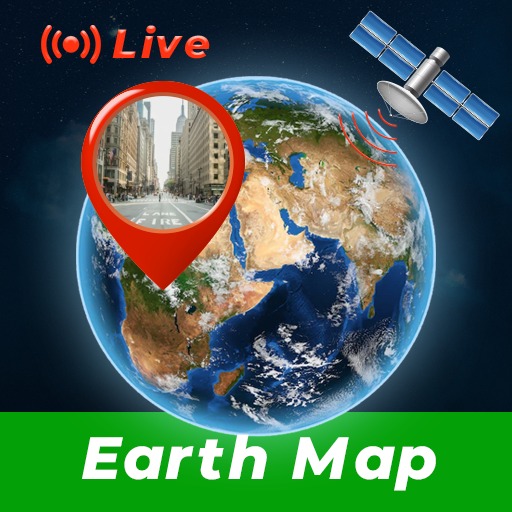 Live Earth Map -GPS Navigation