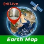 Живая карта Земли - Карта мира