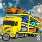 Crazy Car Transporter Truck 3D