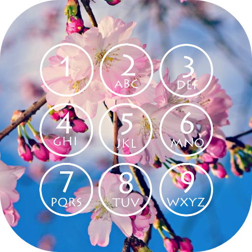 Spring Flowers Lock Screen