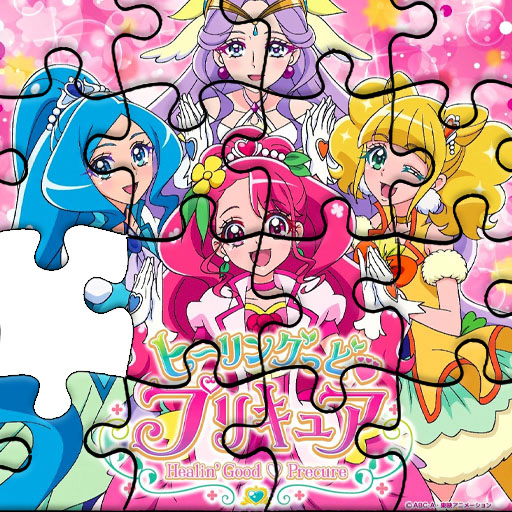 Precure Anime Game Puzzle