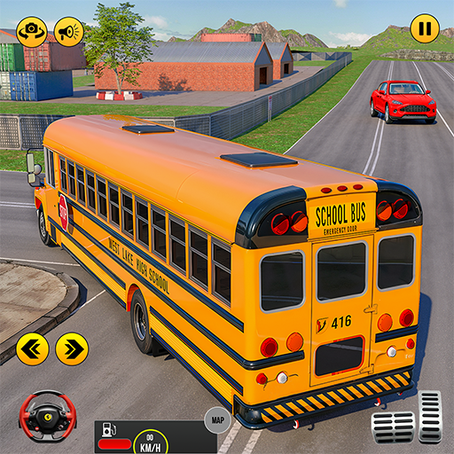 City School Bus Driving Games