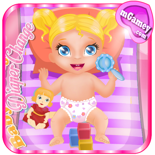 Baby Polly Diaper Change