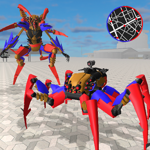Spider robot transform - Robot
