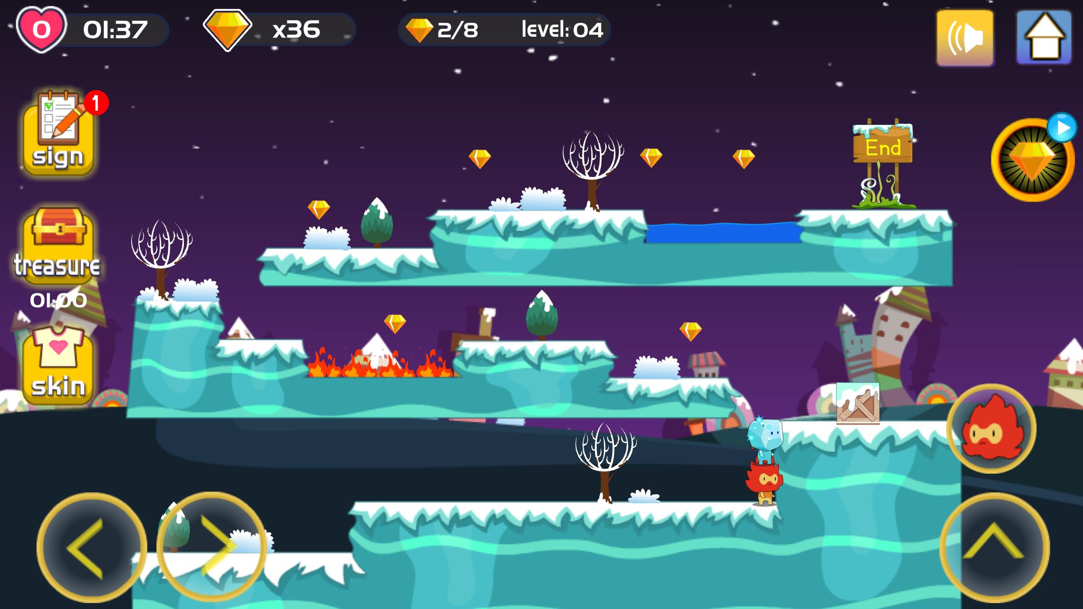 Download Fireboy And Iceboy Brothers android on PC