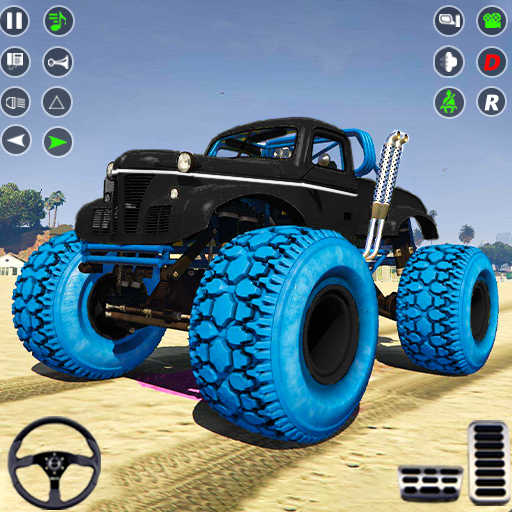 राक्षस ट्रक 3 डी: ट्रक गेम