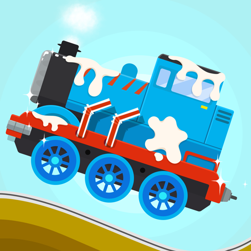 ライトニング電車 - 子供のレースパズルゲーム